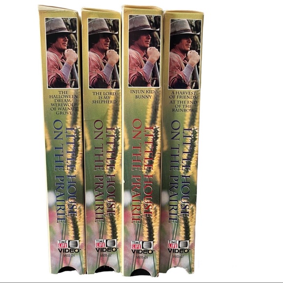 Time Life Other - Vintage Little House on the Prairie VHS Video Tapes Set of Four Michael …